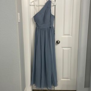 Azazie Size A2 Formal Dress - Blue